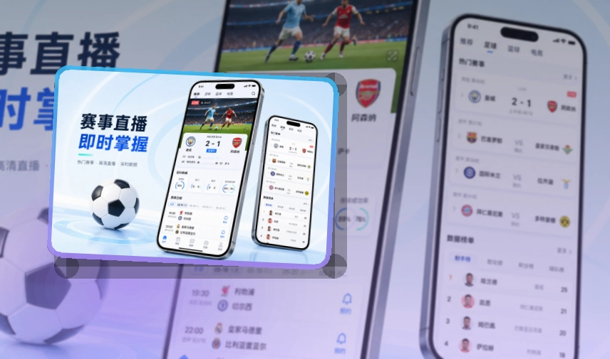 8868体育 App使用亮点,比赛日更方便 页面展示